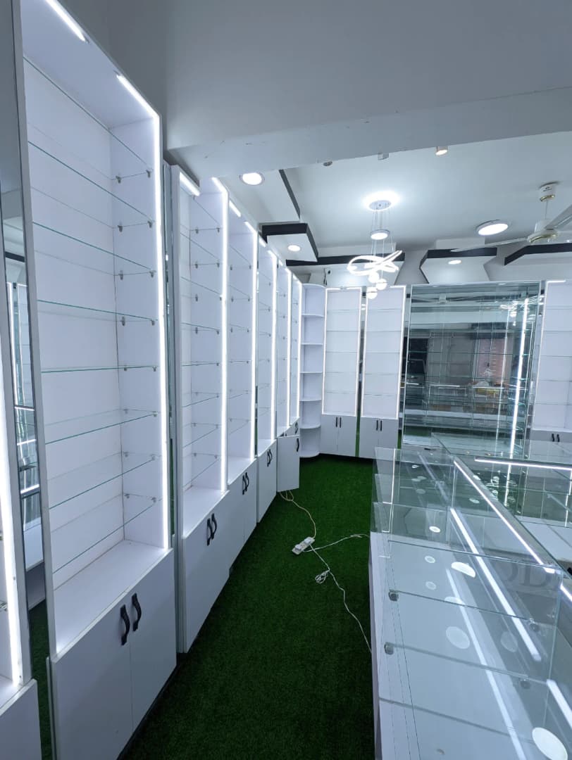 salon interior designed